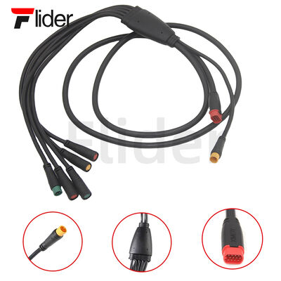 quality  Original OUXI V8 Fatbike Parts Waterproof Main Cable Multiple Functions Connector for 20 inch OUXI Ebike Accessories factory