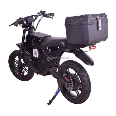 2025 New 72V 100Ah 3000W Electric Fat Bike Bicycle with 450-500km Range 20inch Tire Lithium Battery Power Supply