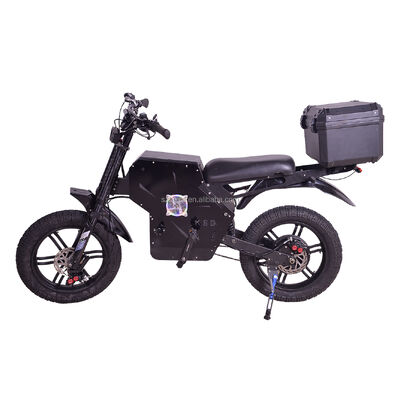 2025 New 72V 100Ah 3000W Electric Fat Bike Bicycle with 450-500km Range 20inch Tire Lithium Battery Power Supply
