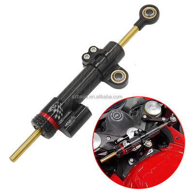 Wholesale Electric Scooter Carbon Fiber Handlebar Adjustable Steering Damper Scooter Damping Modification