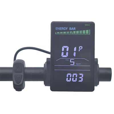 OUXI Electric V20 Pro M6C 20-Inch Fat E Scooter Parts V20/V20 Pro LCD Display Meter 24V-60V USB Panel Screen for Electric Bike