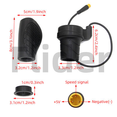 V8 scooter throttle 20inch Electric Accessory Twist Throttle for OUXI V8 FatBike electric scooter accessories parts