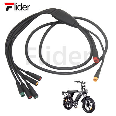 Original OUXI V8 Fatbike Parts Waterproof Main Cable Multiple Functions Connector for 20 inch OUXI Ebike Accessories