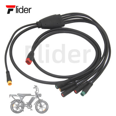 Original OUXI V8 Fatbike Parts Waterproof Main Cable Multiple Functions Connector for 20 inch OUXI Ebike Accessories