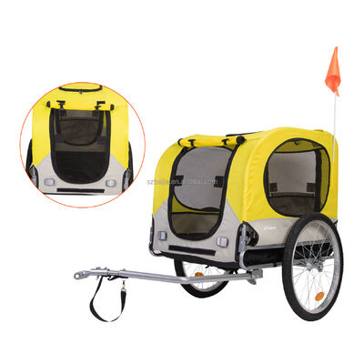 Trailer Foldable Utility Baby Kids Bicycle Bike Pet Bicycle Pet Stroller Dog Cat Carrier Bicycle Trailer for bike accessories