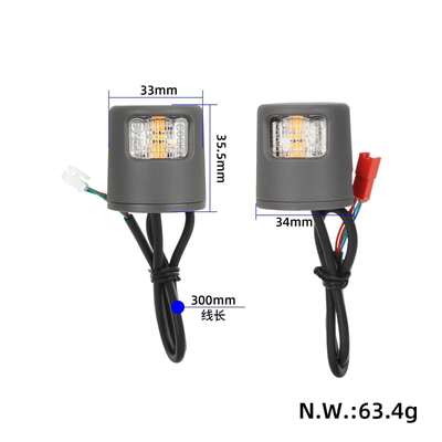 original round turn signal for Xiaomi 4 lite second generation scooter accessories Xiaomi E-Scooter Spare Replacement Parts