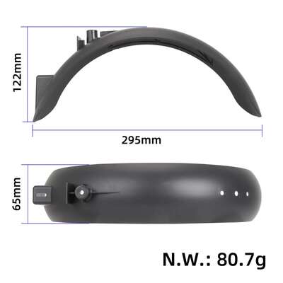 Original 48v Rear Fender Protection for Xiaomi 4Lite 2nd Generation Electric Scooter Parts