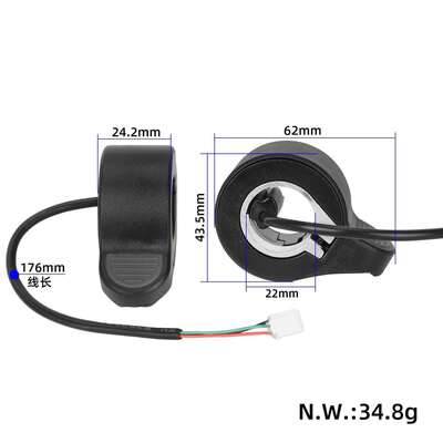 original MI4 Lite accelerator  scooter throttle for xiao mi 4 Lite second generation electric scooter placement parts