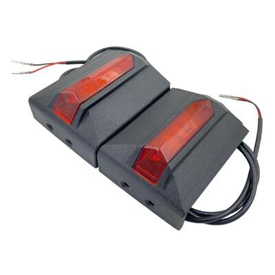 Tail and Warning Light Scooter Accessories for Kukirin G2 Pro Electric Scooter Rear Left and Right Side Light Assembly