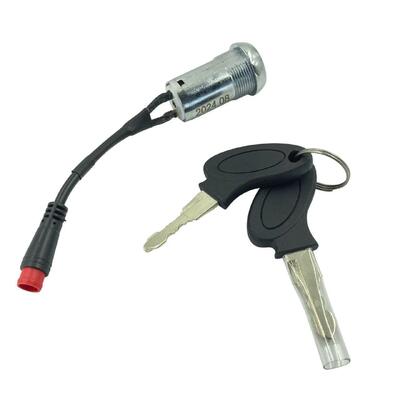 original Door Lock Scooter Power Switch Lock Waterproof Connector for Kukirin G3 Pro Electric Scooter apare parts