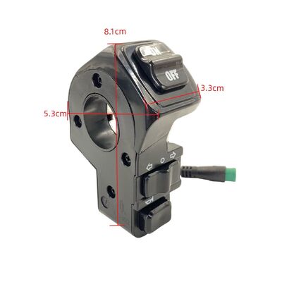 Original Three-in-One Multi-Function Headlight Switch Horn Turn Signal For Kukirin G3 Pro Electric Scooter Accessories