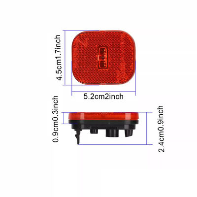 Original DC 5V 1.3W Rear Fender Tail Light for Nine Bot ZT3  Electric Scooter Accessories Self Balancing Scooter