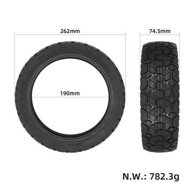 Original 70/60-7 11-inch Off-road Tryes For Seg way Ninebot ZT3/ZT3 Pro Electric Scooter Vacuum Tire Wheel Parts