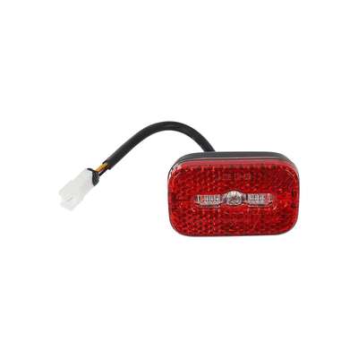 6-48V waterproof short-line tail light line length 125mm wide suitable for xiaoniu KQi3 electric scooter