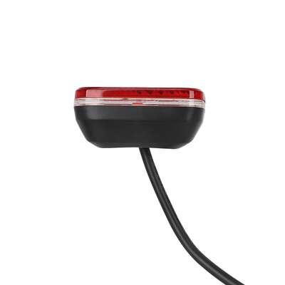 6-48V waterproof short-line tail light line length 125mm wide suitable for xiaoniu KQi3 electric scooter