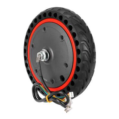 Second-Generation 36V350W8.5 Inch Red Edge Motor for Electric Scooter Pro Scooter Motor Accessories