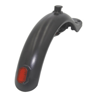8.5-Inch Rear Fender for Electric Scooters ABS 4-Hole Tail Light Mud Guard Tire Protection Cover 5V Scooter Rear Mud Tile Fender