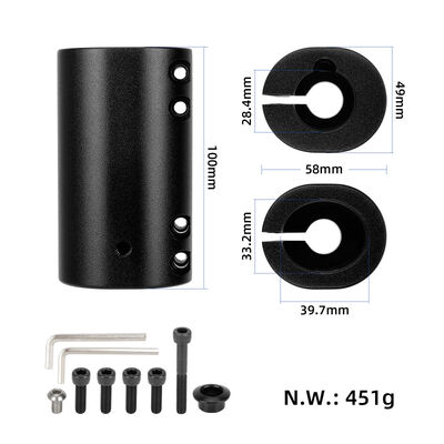 M365 Electric Scooter Accessories with Easy Fixtures and Fastener Folding Design Pro Shake Fixtures Foldable for Convenient Use