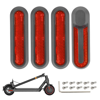 M365 Pro & Pro2 1S Scooter Accessories Reflective Strip Modified Decorative Cover Parts Left Right Side Decorative Covers Screws