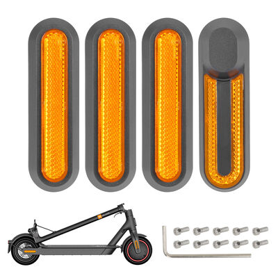 M365 Pro & Pro2 1S Scooter Accessories Reflective Strip Modified Decorative Cover Parts Left Right Side Decorative Covers Screws