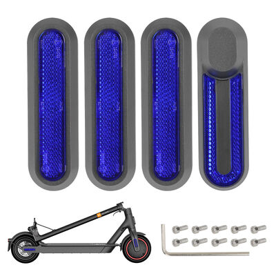 M365 Pro & Pro2 1S Scooter Accessories Reflective Strip Modified Decorative Cover Parts Left Right Side Decorative Covers Screws