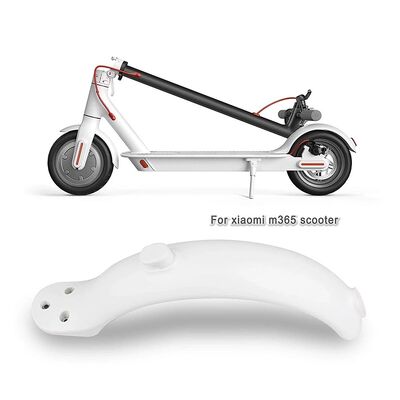 Mijia M365 1S Electric Scooter Rear Fender with Hook Black and White Water Block Accessory