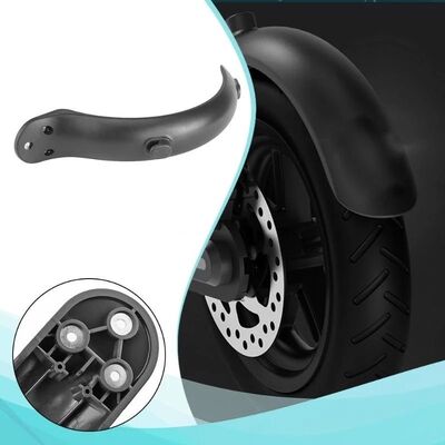 Mijia M365 1S Electric Scooter Rear Fender with Hook Black and White Water Block Accessory
