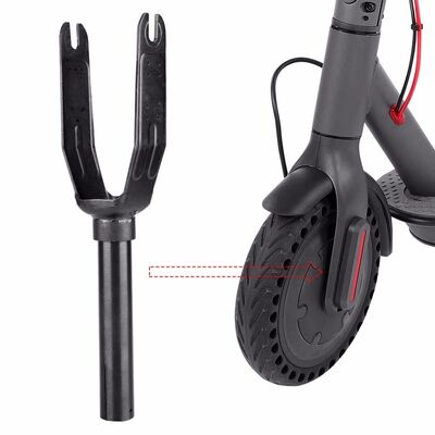 M365 1S PRO Electric Scooter Parts Front Wheel Bracket Fork and Rubber Motor Double Card Avoidance for Trottinette Patinet
