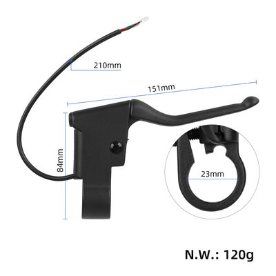 German Version M365 Electric Folding Scooter Parts Right Brake Handle Electronic Handbrake Replacement High Quality Accessories