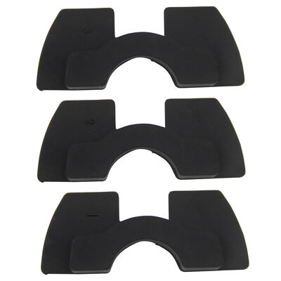 Vibration Damper a Set of 3 Pieces  for Xiaomi M365 Electric Scooter Parts Pad 0.6mm 0.8mm 1.2mm Kit Elecktricscooter