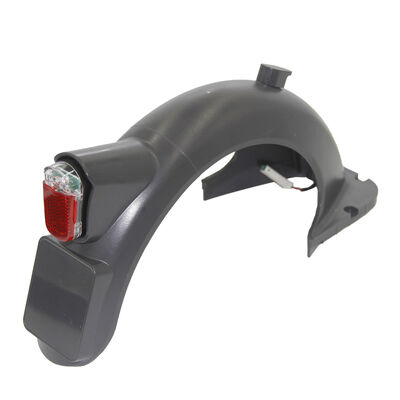 Max G30D Electric Scooter Rear Fender Tail Light Plate and Wheel Mud Guard with Hook Replacement Parts