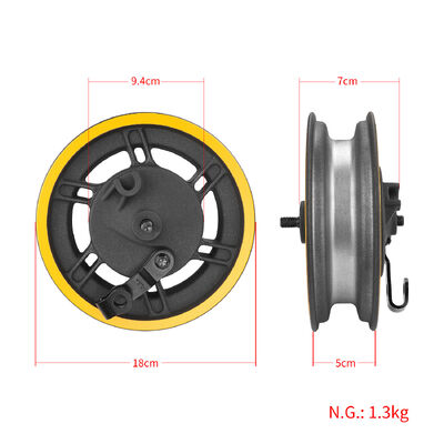 Patinete Electrico Para Adultos Max G30 10-inch Front Wheel Hub Scooter Parts Front Wheel Steel Ring  Elektroroller-bausatz