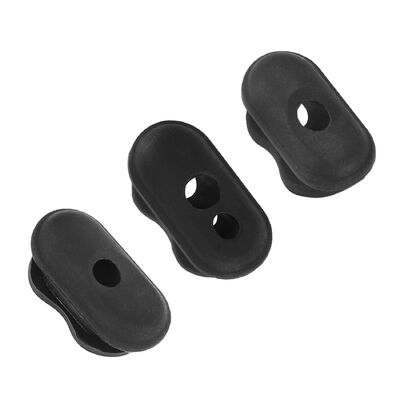 Threading Tube Plug Pole Brake Port for Ninebot Max G30 Electric Scooter Black Card Wire Silicone Cover