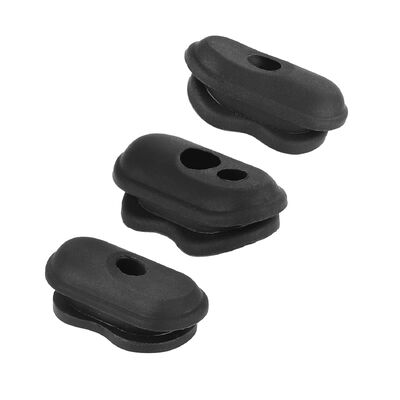 Threading Tube Plug Pole Brake Port for Ninebot Max G30 Electric Scooter Black Card Wire Silicone Cover
