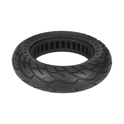 Ninebot Max G30 G30L Electric Scooter Accessory-10 Inch Black 2.5 Solid Tire Explosion-proof 10 * 2.5 Rubber Pneu Trottinette