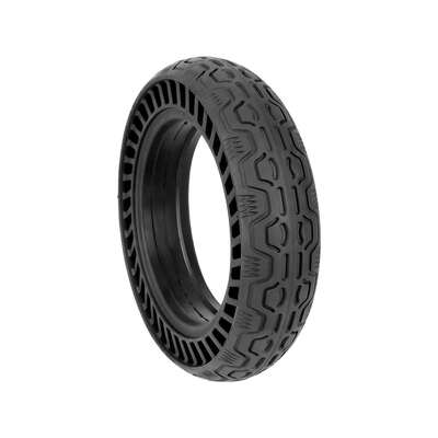 10-Inch Solid Honeycomb Tire for Ninebot MaxG30 Dualtron Trottinette Electrique 40mm Slot Rubber 10*2.5-6 Size Scooter