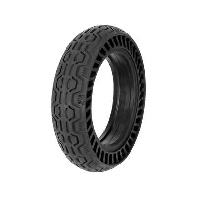 10-Inch Solid Honeycomb Tire for Ninebot MaxG30 Dualtron Trottinette Electrique 40mm Slot Rubber 10*2.5-6 Size Scooter