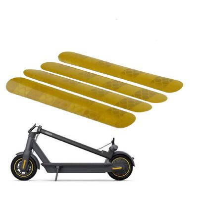 Safe Riding Self-adhesive Reflective Label Film Modified Sticker for Ninebot MAX G30 Electric Scooter Parts Elektroroller