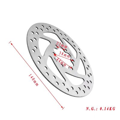140MM Electric Scooter Brake Disc Scooter Accessories