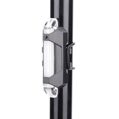 USB Rechargeable Outdoor Riding Bike Lights Set Front Back Rear Safety LED Bicycle Light for Night Riding Waterproof Battery