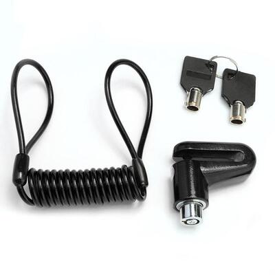 Electric Scooter Accessories  Anti-theft Disc Brakes Lock Security Reminder Cable +disc Lock for Xiaomi M365 PRO