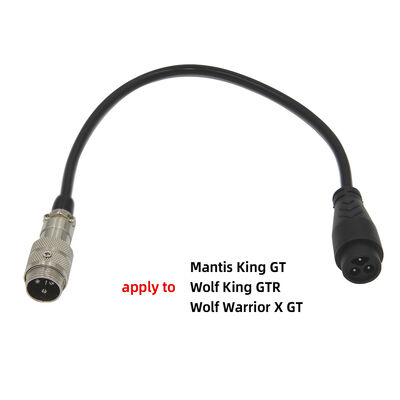 3 Pin 13.6inch Waterproof Male Female Connector Cable scooter E-bike Battery Charge Waterproof Connector Wire