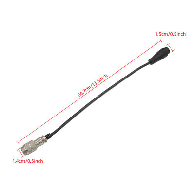 3 Pin 13.6inch Waterproof Male Female Connector Cable scooter E-bike Battery Charge Waterproof Connector Wire