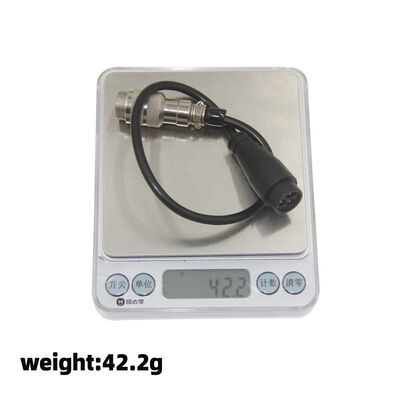 3 Pin 13.6inch Waterproof Male Female Connector Cable scooter E-bike Battery Charge Waterproof Connector Wire