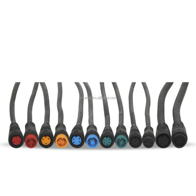 2/3/4/5/6/7/8/9  Pin female male Connector Cable Waterproof wire for electric Ebike Display Pin Cable scooter accessories