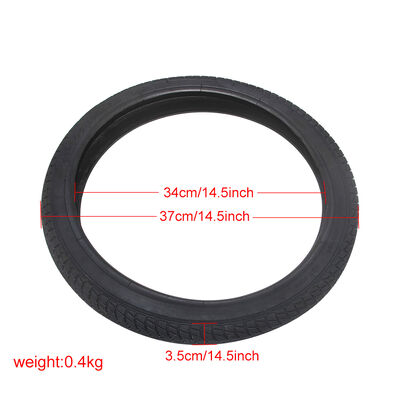 16x1.75 Inch Antiskid Comfortable Rubber Folding Bicycle Tyre for Mountain E-Bike Spare Parts