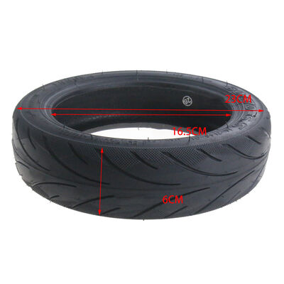 10 Inch 60/70- 6.5 Tubeless Vacuum Tire Anti Slip Explode Proof Tyre Accessories for Max G30 Front and Rear Scooter Wheels
