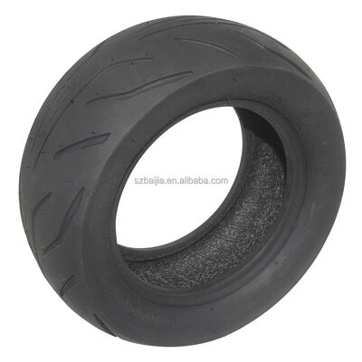 12x4.50-6.5 Wear-Resistant Tubeless Scooter Wheels Vacuum Airless Tire Accessories for Electric & Kids' Scooters Made of Rubber