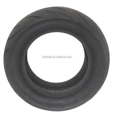 12x4.50-6.5 Wear-Resistant Tubeless Scooter Wheels Vacuum Airless Tire Accessories for Electric & Kids' Scooters Made of Rubber