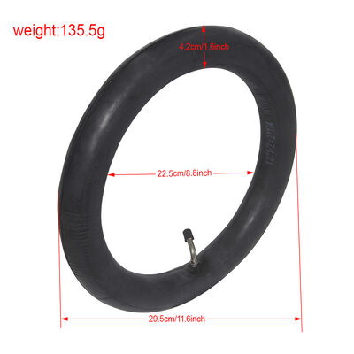 12 1/2x2 1/4 Inner Tube Bent Valve Durable Rubber for Kids' Electric Scooters Patinetes Eléctricos Adultos 10 Accessories